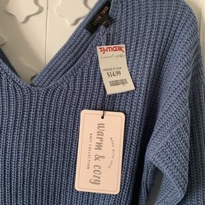 New Never Worn - Cobalt Blue Sweater
